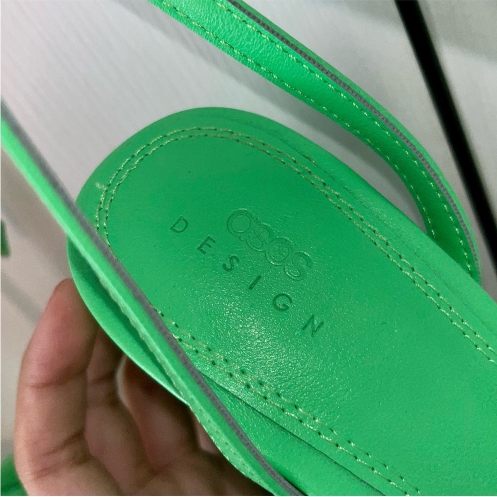 ASOS Neon Green Platform Sandals - Picture 5 of 5